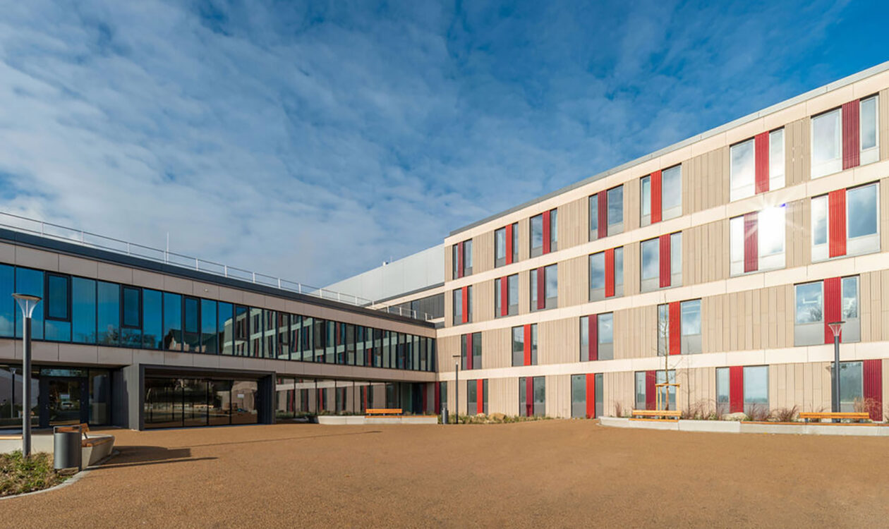 Wasserburger Kliniken - Fassade Bauteil F