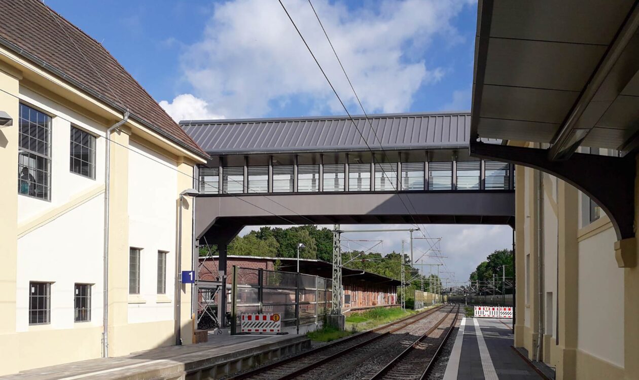 Fußgängerbrücke Bahnhof Varel