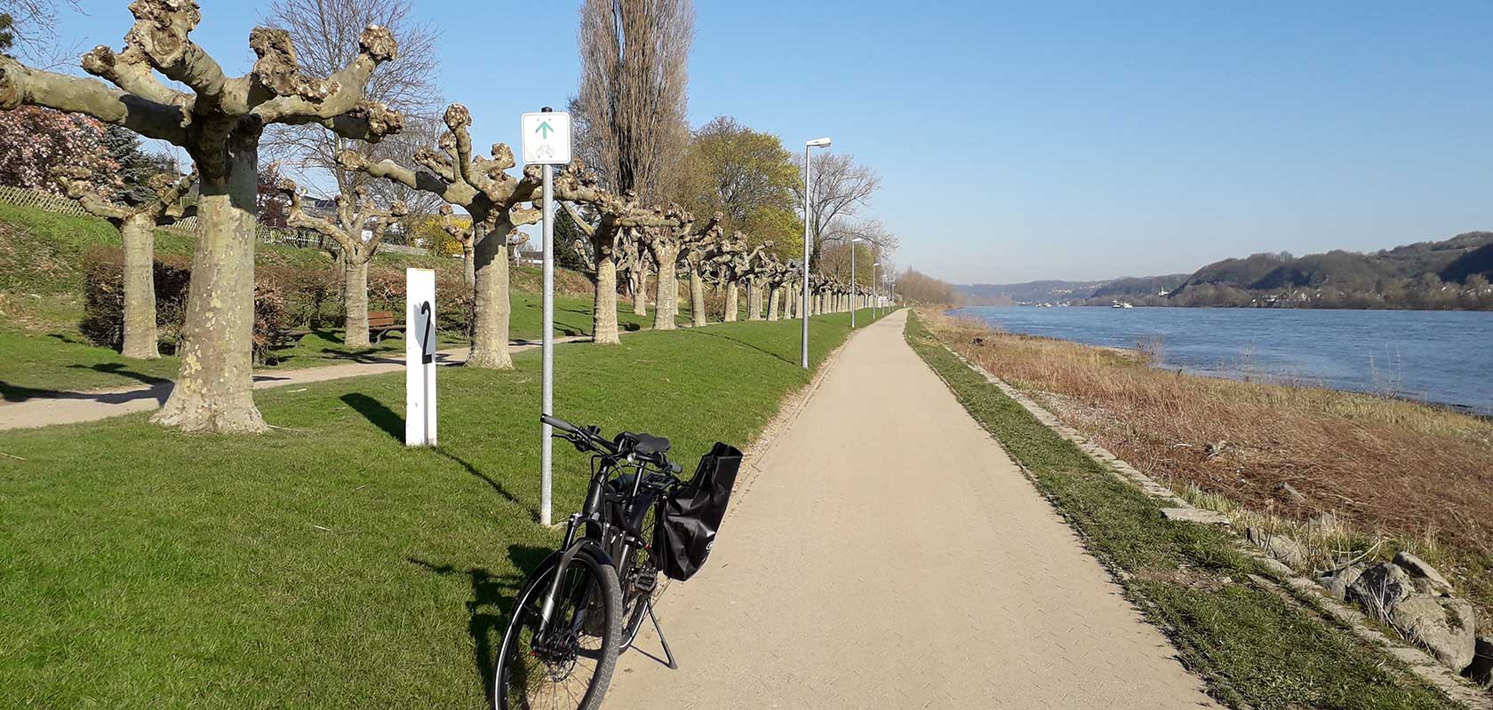 Machbarkeitsstudie zur Pendler-Radroute am Rhein