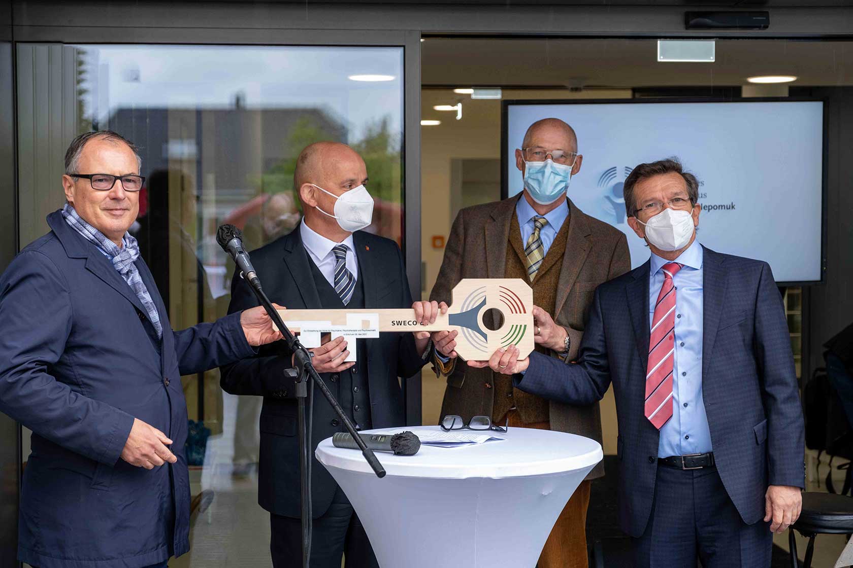 Einweihung des „Marienhauses" der Klinik für Psychiatrie, Psychotherapie und Psychosomatik in Erfurt