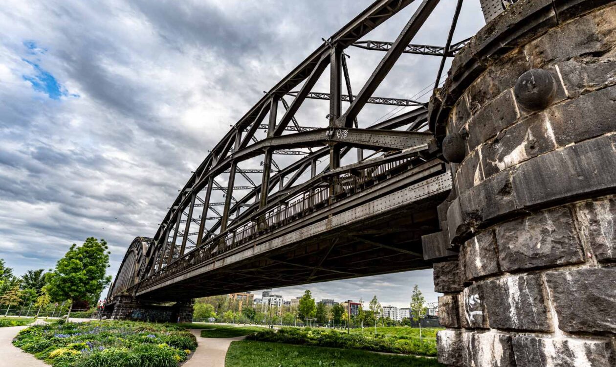 Deutschherrnbrückenzug in Frankfurt am Main