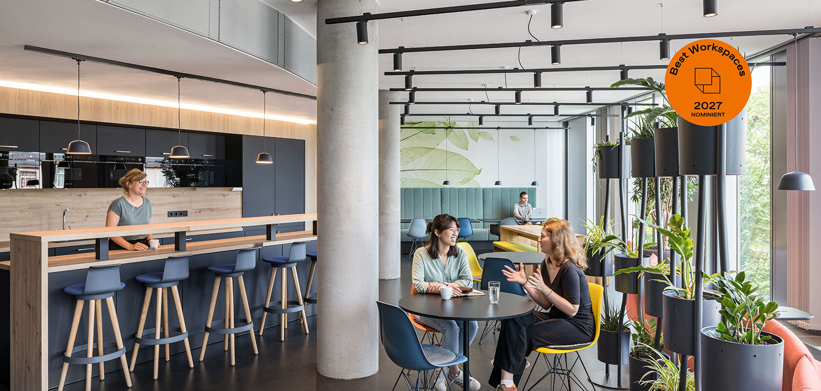 Sweco Office Frankfurt - Küche, EssBar