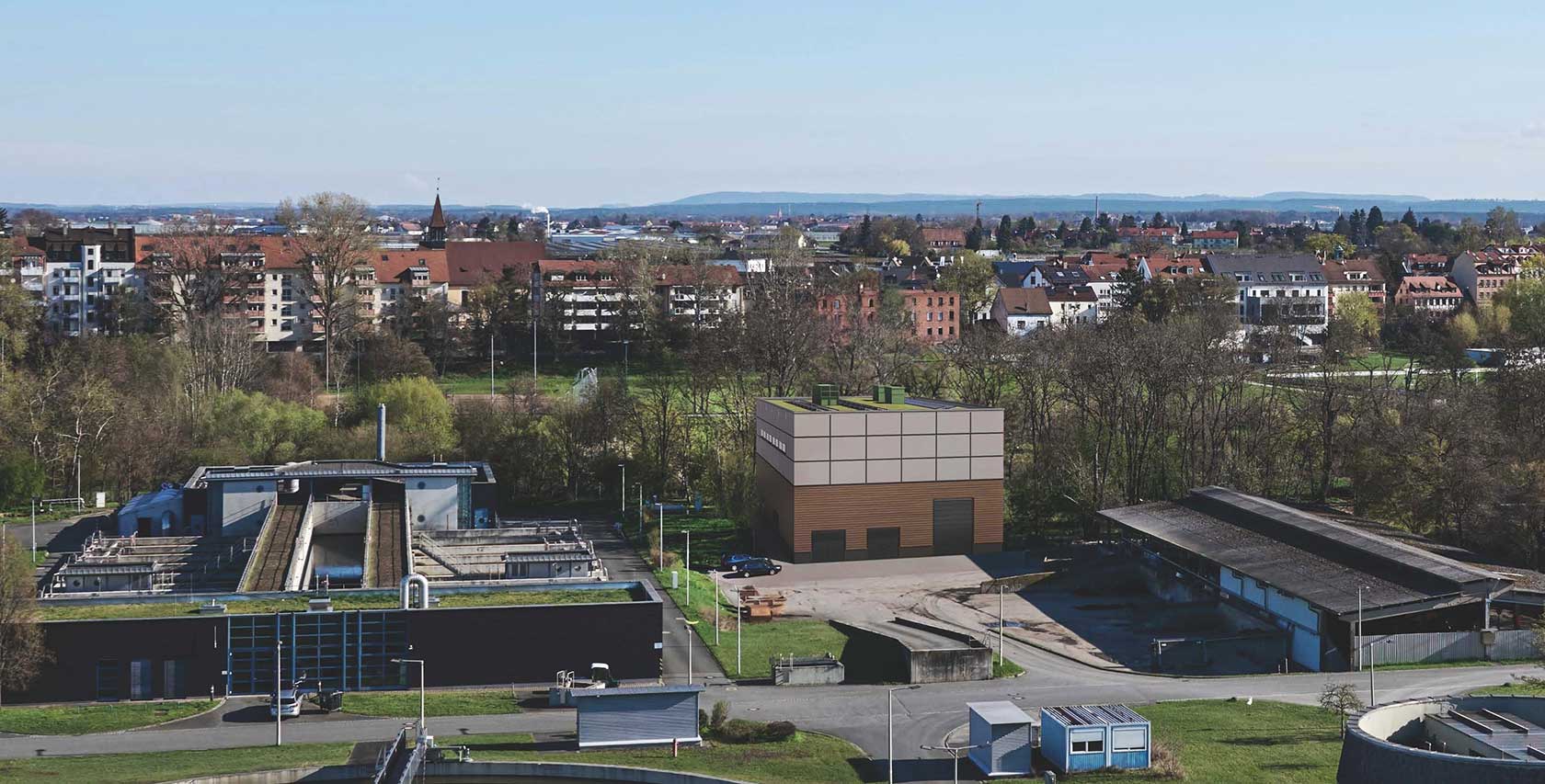 Hochtemperatur-Wärmepumpe am Klärwerk Nürnberg