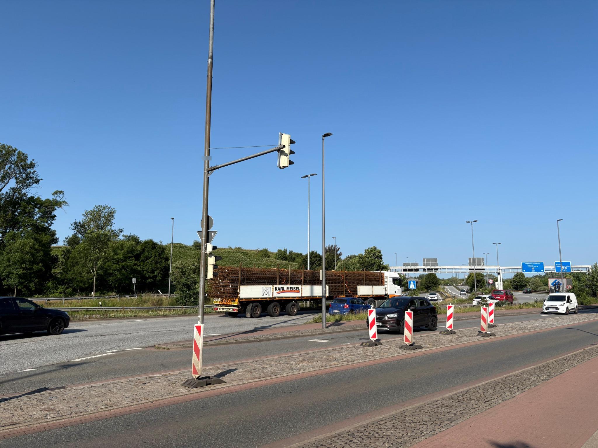 Verkehrsknotenpunktlösung für A281 / B6