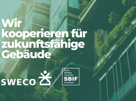 Sweco unterstützt die Smart Building Innovation Foundation (SBIF)