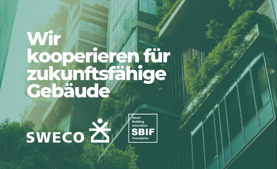 Sweco unterstützt die Smart Building Innovation Foundation (SBIF)