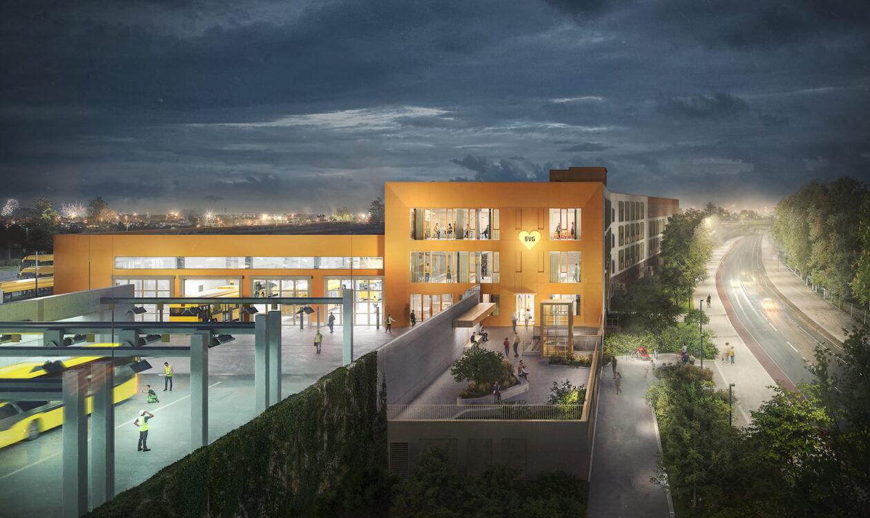 Neubau eines Betriebshofes für Elektrobusse