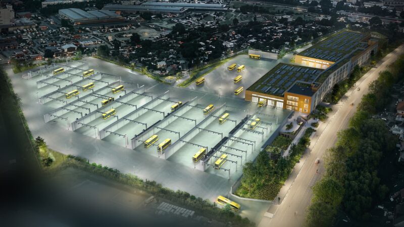 Neubau eines Betriebshofes für Elektrobusse