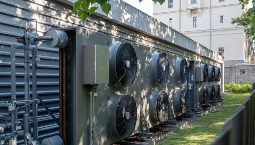 Wärmepumpe zur effizienten Gebäudeklimatisierung