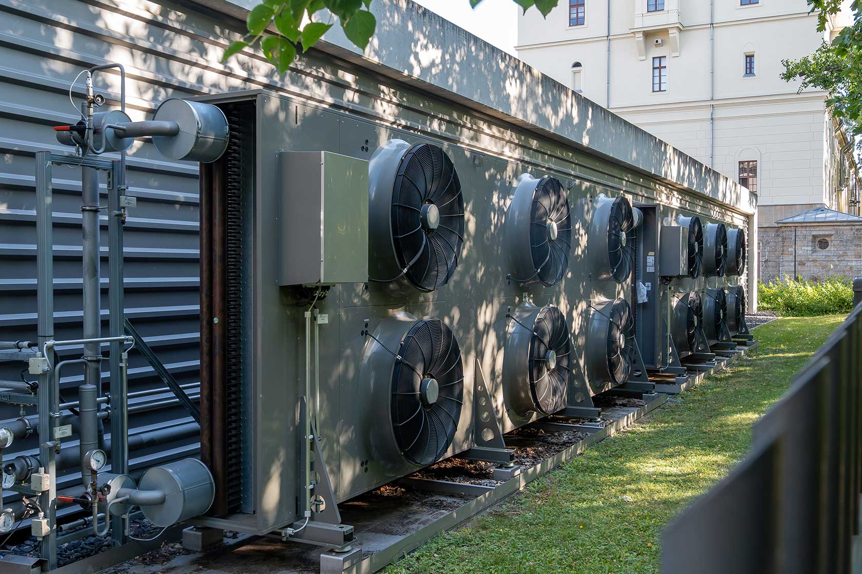 Wärmepumpe zur effizienten Gebäudeklimatisierung