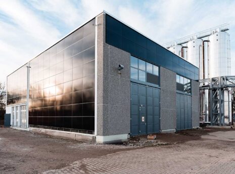 Energiezentrale Cerdia - Außenansicht