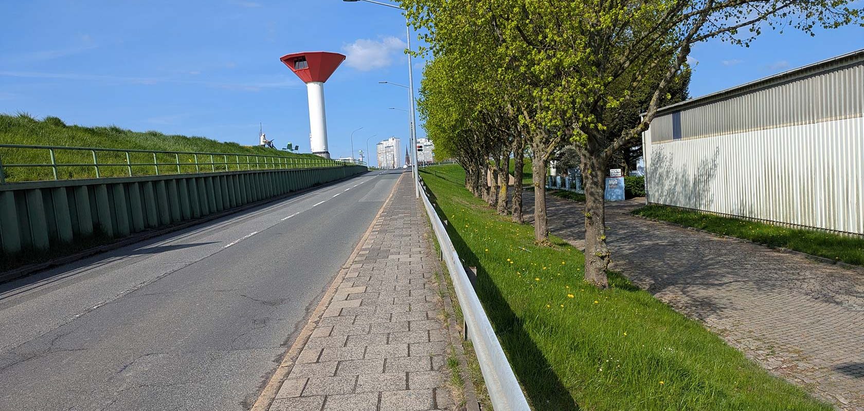 Planung Radwegeinfrastruktur Fischereihafen Bremerhaven- aktueller Zustand