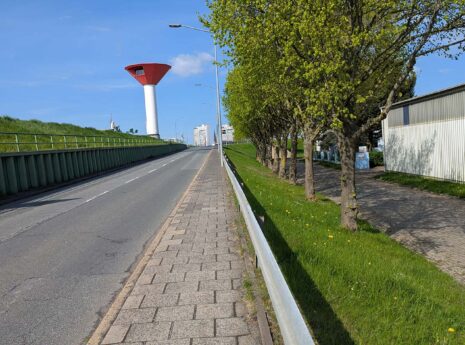 Planung Radwegeinfrastruktur Fischereihafen Bremerhaven- aktueller Zustand