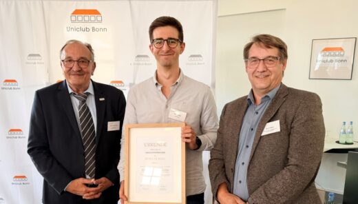 Björn Hornig erhielt für seine Masterarbeit den ersten InwesD-Absolventenpreis 2026